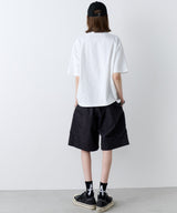AIVER　30/2ウォッシュ天竺ガゼットポケットコンパクトS/S TEE