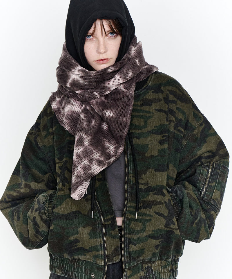 【予約】AFF AIVER　カットオフメッシュプルオーバー