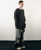 【ONLINE STORE先行予約】AIVER　ヘビーワッフルモンスターL/S TEE