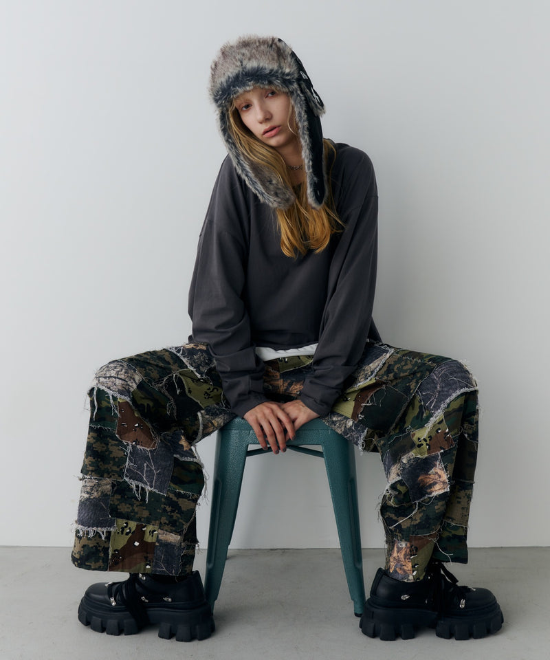 【ONLINE STORE 先行予約】NEW ERA×AIVER　WASHED A TRAPPER