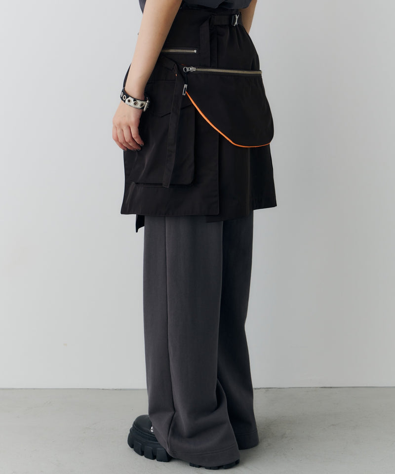 【予約】AIVER Atelier Made　ソロテックスレイヤードスカート