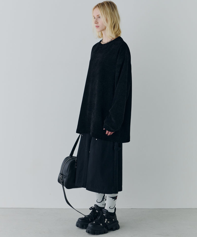 【予約】AFF AIVER　モールニットビッグプルオーバー