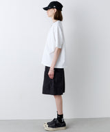 AIVER　30/2ウォッシュ天竺ガゼットポケットコンパクトS/S TEE