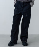 AIVER　ボンテージデニムベイカーパンツ