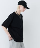 【予約】AFF AIVER　16/-ウォッシュ天竺コンパクトS/S TEE