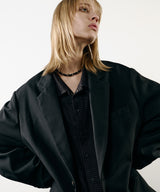 【ONLINE STORE先行予約】AFF AIVER　ワイドスリーブエアリーテーラードジャケット