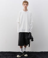 AFF AIVER　ワッフルレイヤードL/S TEE