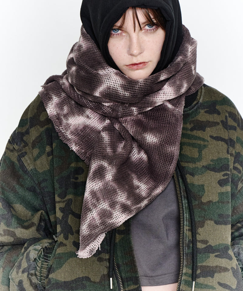 【予約】AFF AIVER　カットオフメッシュプルオーバー