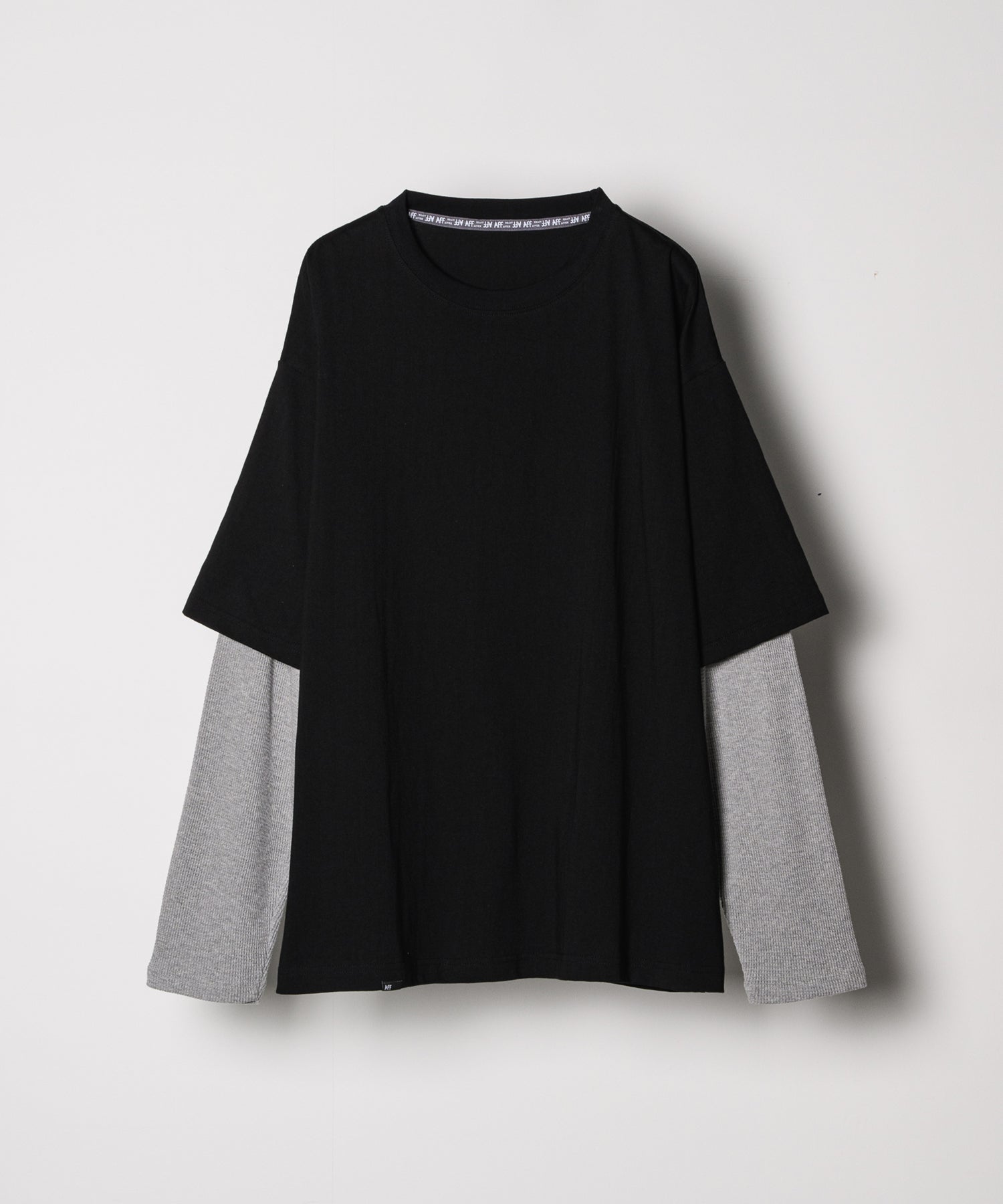 【ONLINE STORE先行予約】AFF AIVER　ワッフルレイヤードL/S TEE