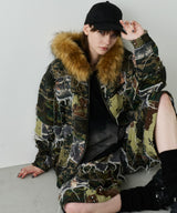 【予約】AIVER　カモボロファーブルゾン
