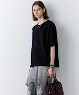 AFF AIVER　16/-ウォッシュ天竺コンパクトS/S TEE
