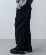 AIVER　ボンテージデニムベイカーパンツ