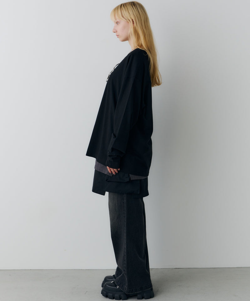 【予約】AIVER　LAVAハイブリットL/S TEE