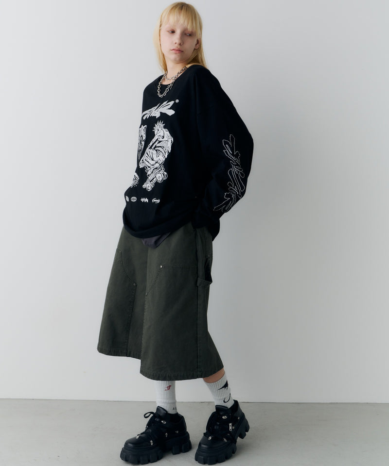 Johann×AIVER　刺繡L/S TEE