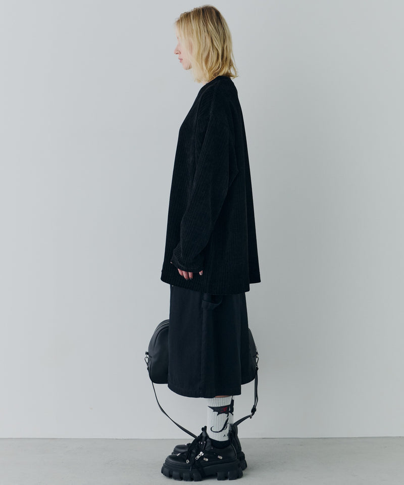 【予約】AFF AIVER　モールニットビッグプルオーバー