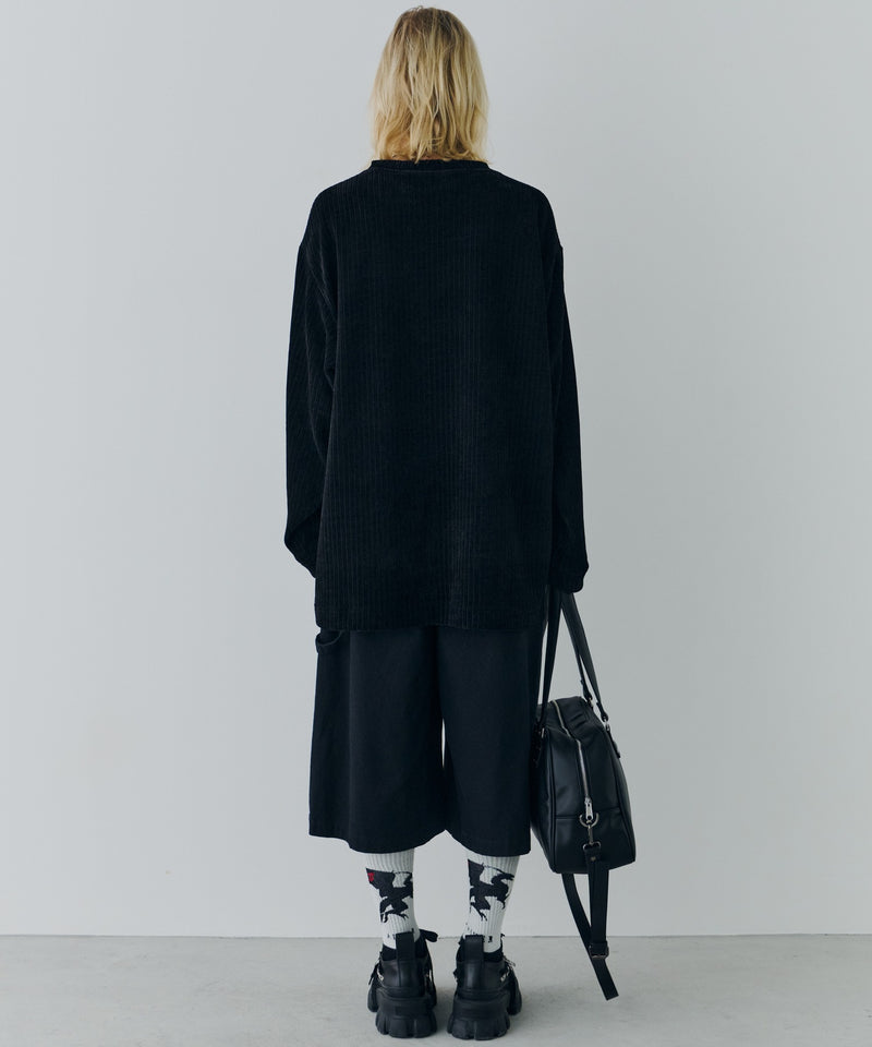 【予約】AFF AIVER　モールニットビッグプルオーバー
