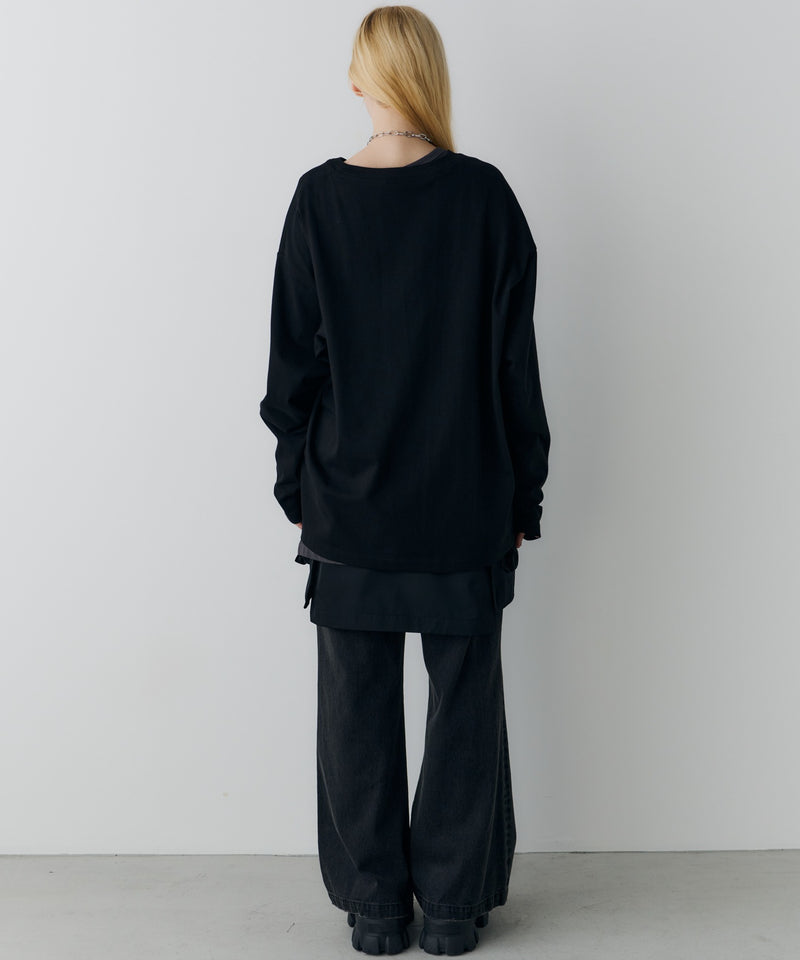 【予約】AIVER　LAVAハイブリットL/S TEE