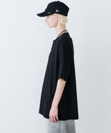 【予約】AFF AIVER　16/-ウォッシュ天竺スキッパーS/S TEE