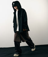 【ONLINE STORE先行予約】AIVER　レイヤードカットオフツイルシャツ