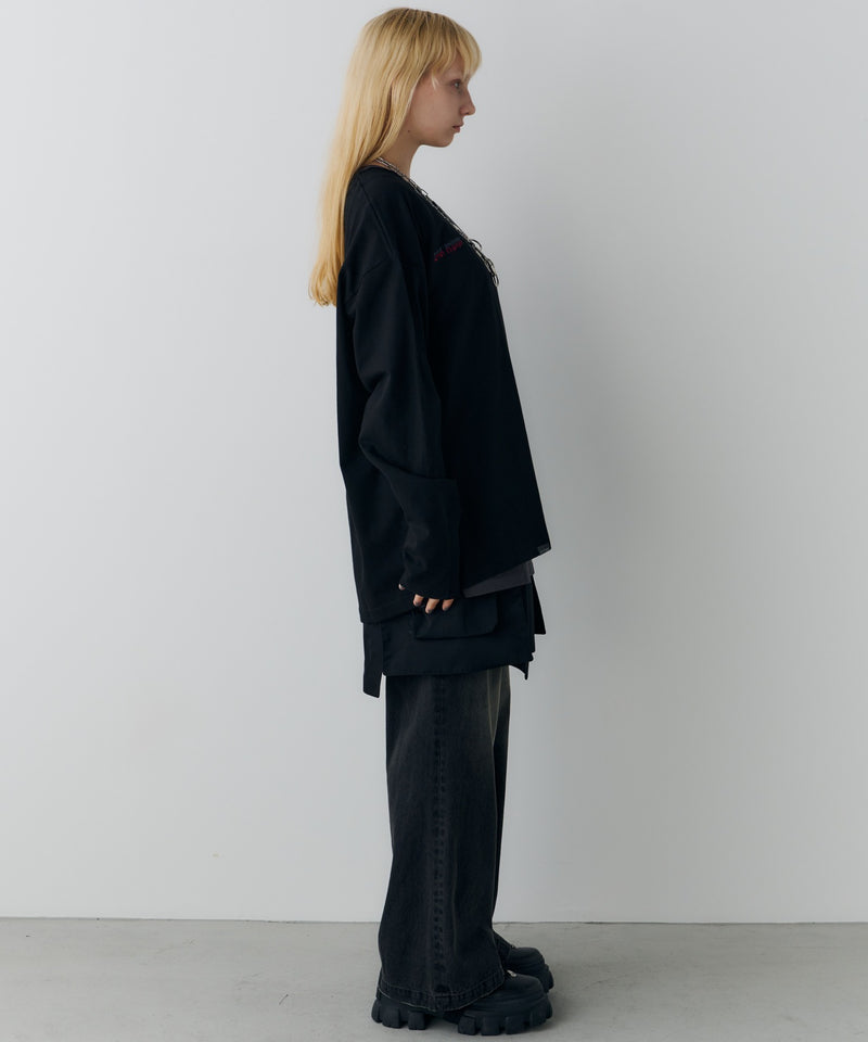 【予約】AIVER　LAVAハイブリットL/S TEE
