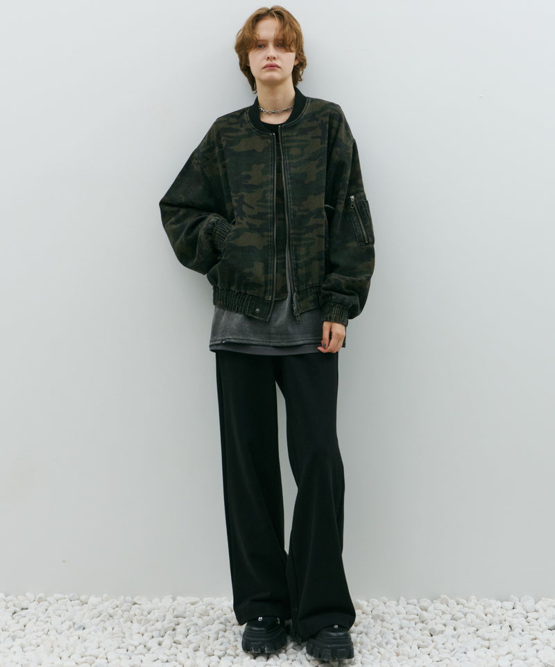 AFF AIVER　グラデーションブリーチレイヤードロンTEE