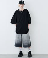 AIVER　16/‐ウォッシュ天竺モンスターS/S TEE