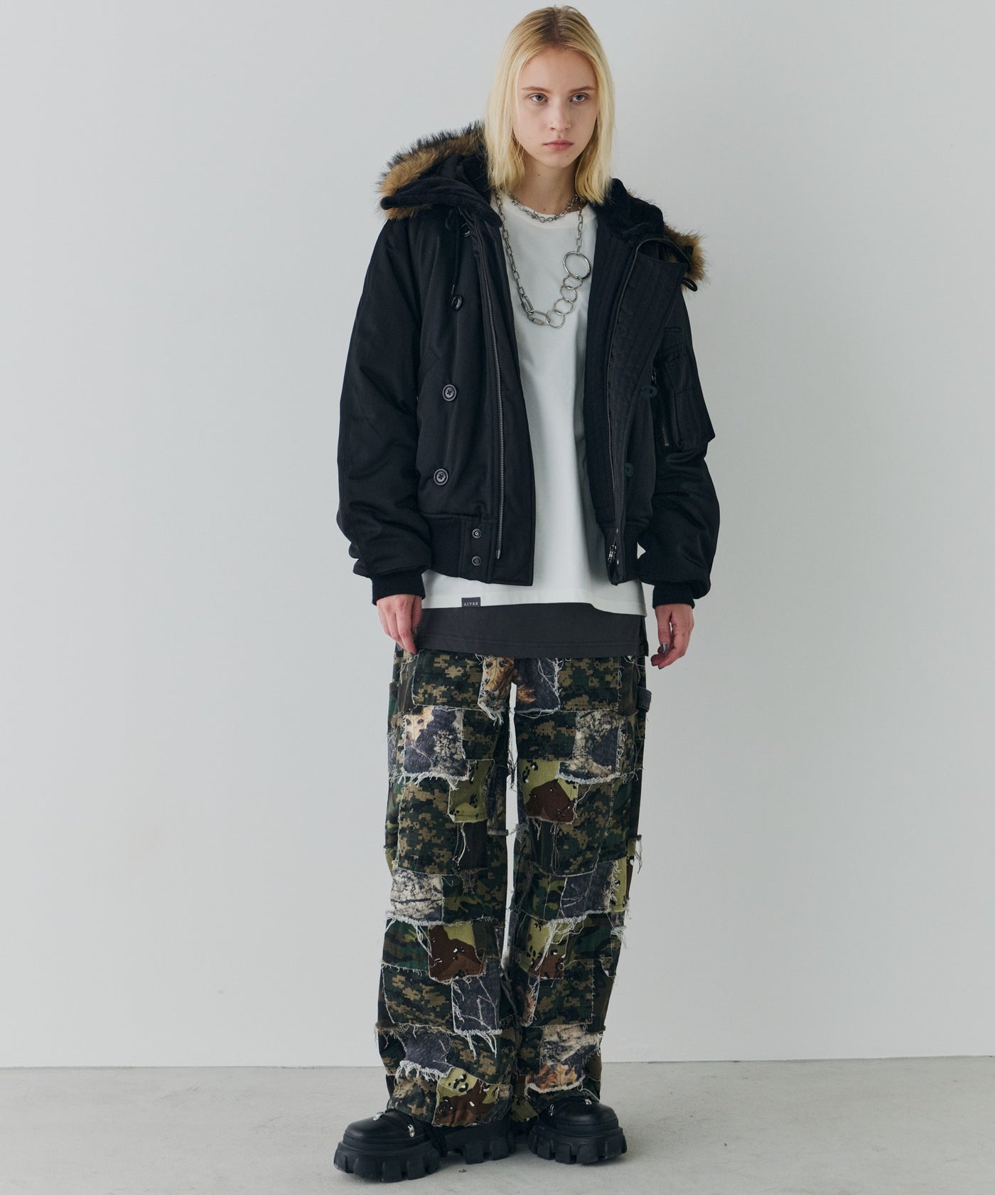 AIVER N-2Bフライトブルゾン