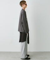 AIVER　レックス刺繍L/S TEE