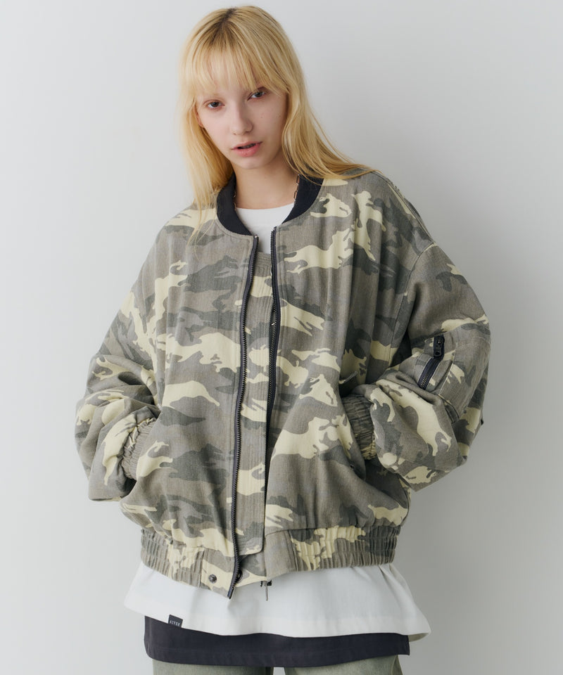 【予約】AFF AIVER　バイオウォッシュフライトジャケット
