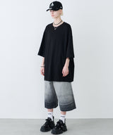 AIVER　16/‐ウォッシュ天竺モンスターS/S TEE