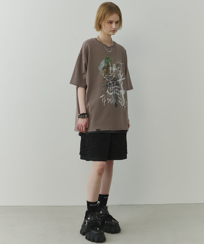 【予約】AIVER　スクリブルS/S TEE