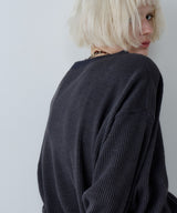 AIVER　ヘビーワッフルモンスターL/S TEE