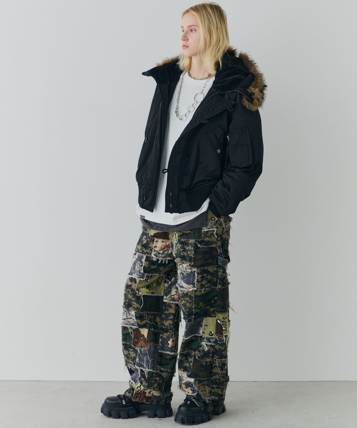 AIVER N-2Bフライトブルゾン