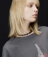 【ONLINE STORE先行予約】AFF AIVER　編み込みチェーンチョーカーネックレス　MADE IN JAPAN