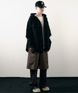 【ONLINE STORE先行予約】AIVER　レイヤードカットオフツイルシャツ