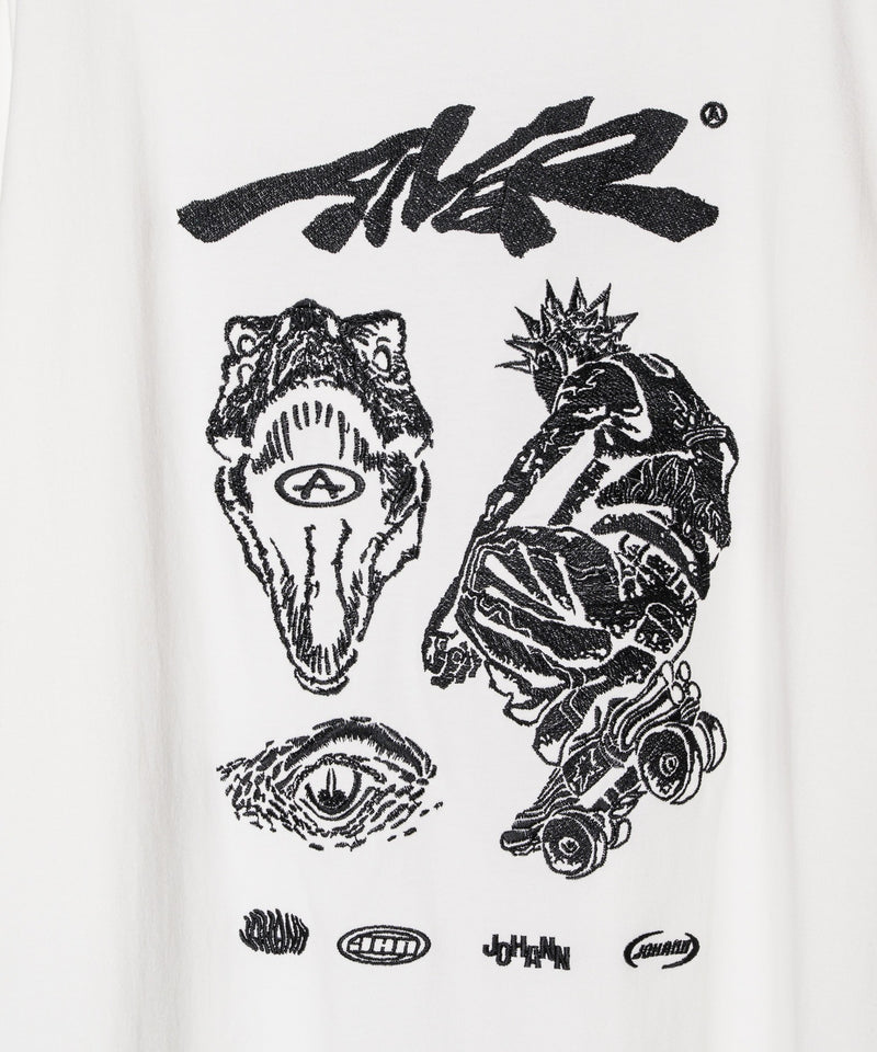 Johann×AIVER　刺繡L/S TEE