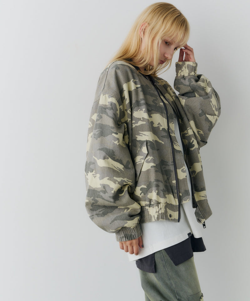 【予約】AFF AIVER　バイオウォッシュフライトジャケット