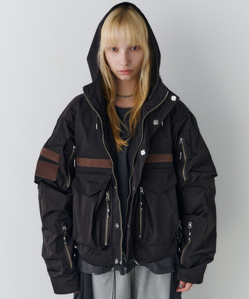 【予約】AIVER Atelier Made　ソロテックスショートフライトブルゾン