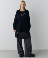 【予約】AIVER　エラープリントL/S TEE