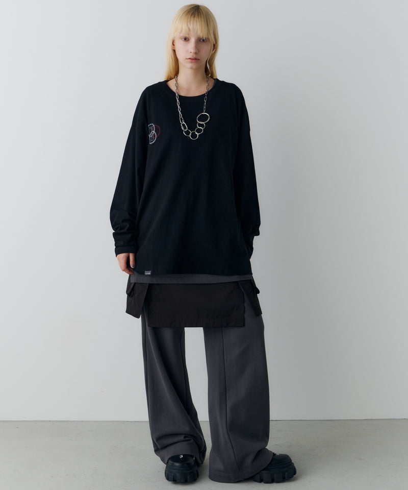 【予約】AIVER　エラープリントL/S TEE