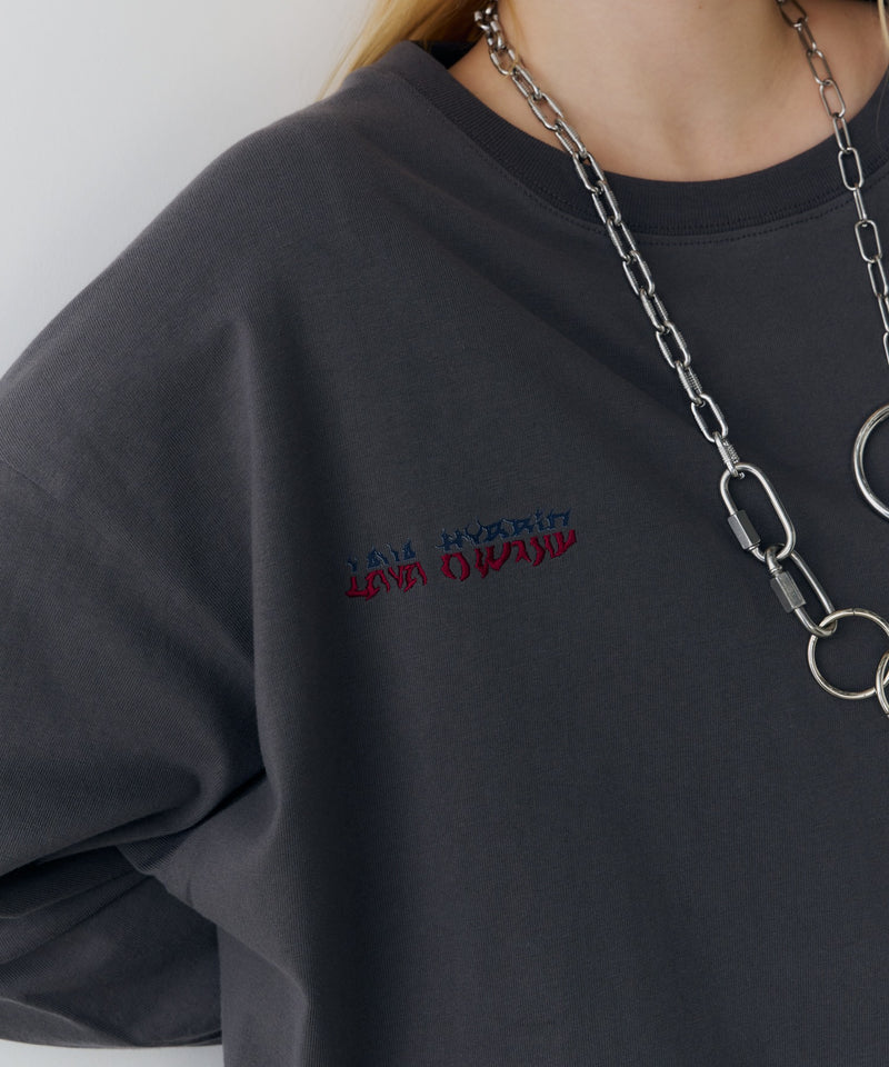 【予約】AIVER　LAVAハイブリットL/S TEE
