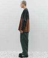 AFF AIVER　グラデーションブリーチレイヤードロンTEE