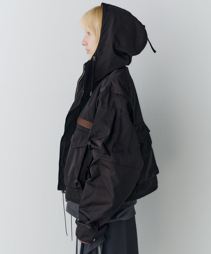 【予約】AIVER Atelier Made　ソロテックスショートフライトブルゾン