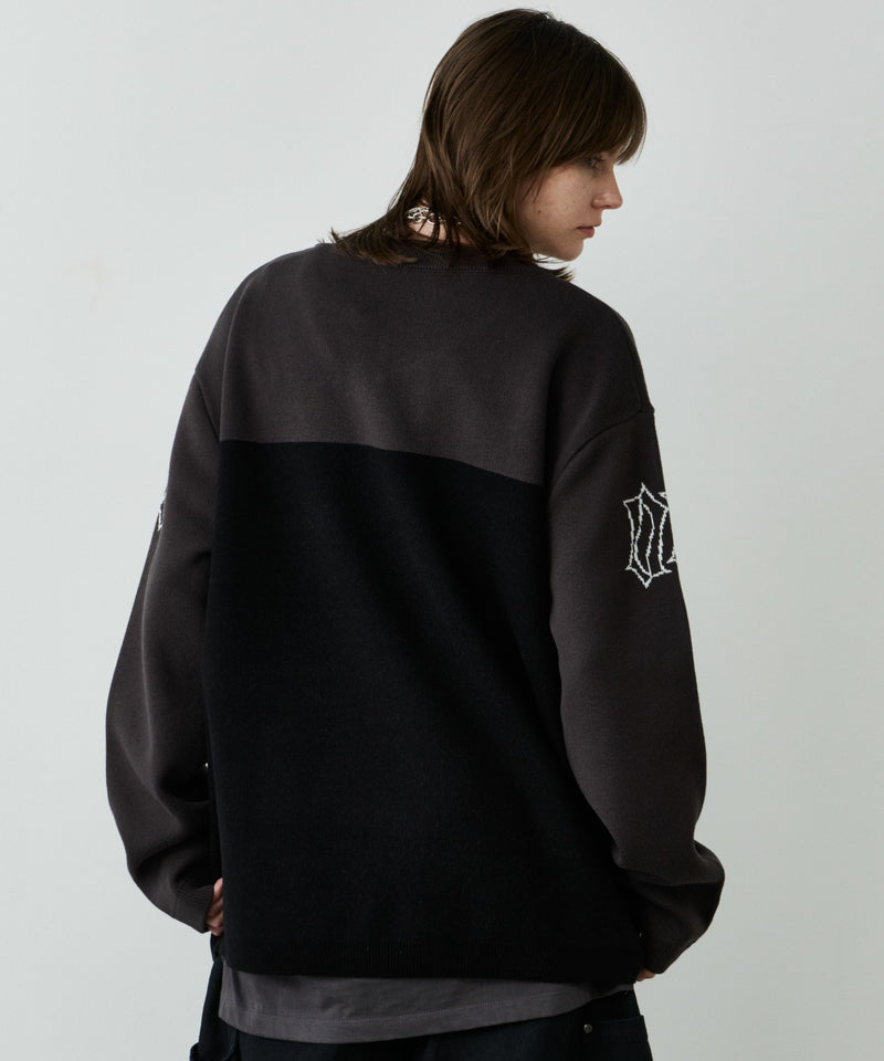 【予約】AIVER　フットボールオーバーニット