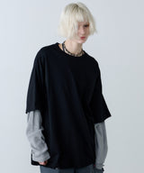 【ONLINE STORE先行予約】AFF AIVER　ワッフルレイヤードL/S TEE