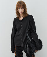 【予約】AFF AIVER　16/-ウォッシュ天竺カーディガン
