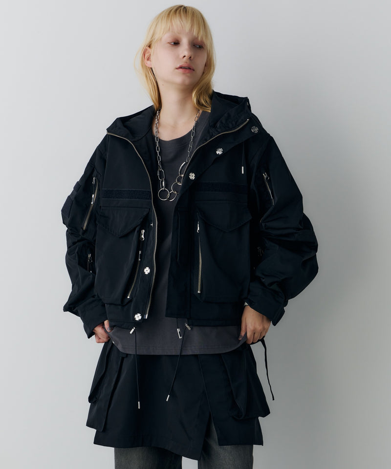 【予約】AIVER Atelier Made　ソロテックスショートフライトブルゾン
