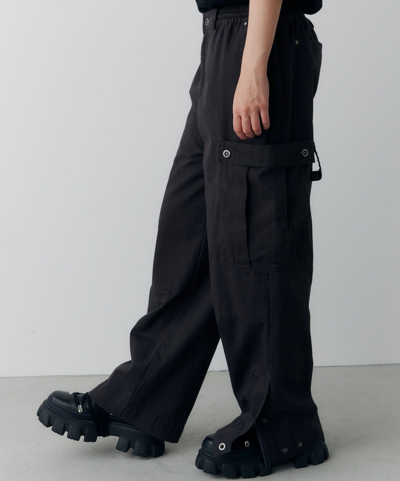 AFF AIVER　バイオウォッシュダブルニーカーゴパンツ