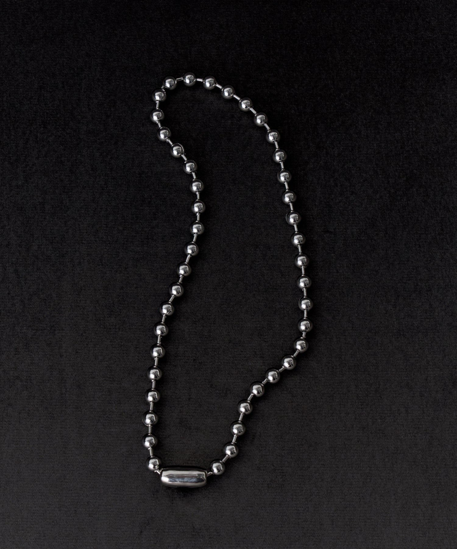 【予約】AFF AIVER　サージカルボールチェーンネックレス