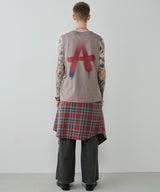 【予約】AIVER　AグラデーションN/S TEE